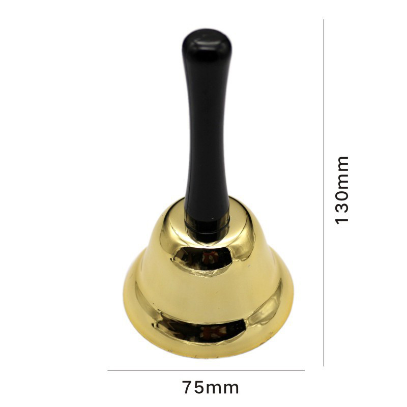 1 buc. Clopoței de mână de Crăciun, 75 mm, accesorii pentru animale de companie, clopote metalic pentru antrenament, clopoței decorativi pentru cină pentru pisici și câini