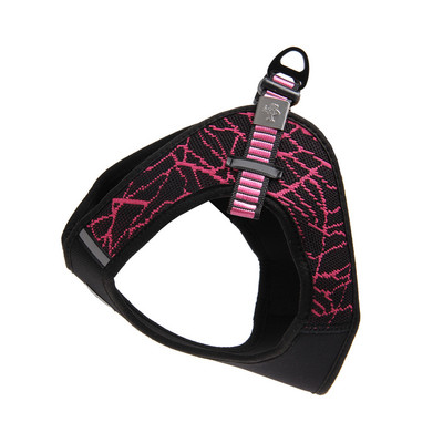 Ham pentru câini din nailon 3M, reflectorizant, vestă pentru câini, fără plasă de tragere, hamuri ajustabile pentru animale de companie pentru buldog francez, pitbull