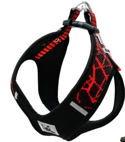 Ham pentru câini din nailon 3M, reflectorizant, vestă pentru câini, fără plasă de tragere, hamuri ajustabile pentru animale de companie pentru buldog francez, pitbull