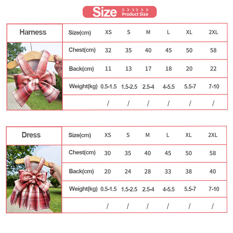 Φούστα με κολάρο σκύλου με φιόγκο Χαριτωμένο λουρί για κατοικίδια με λουρί στήθους σχοινί έλξης γάτα σκυλιά Ρούχα λουρί Γιλέκο Princess Tutu φόρεμα Φούστα