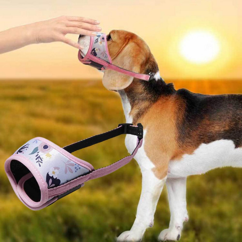 Botuță confortabilă pentru câini, rezistentă la uzură, capac multifuncțional pentru gură pentru câini, botniță anti-lătrat pentru animale de companie, protecție pentru față