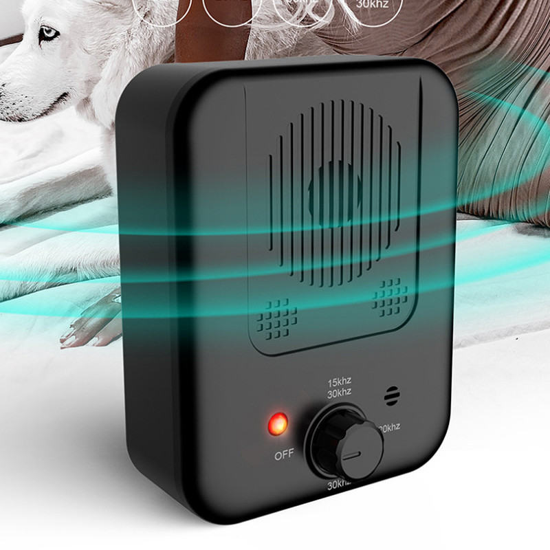 Novi ultrazvučni tjerač pasa za kućne ljubimce Automatski uređaj za treniranje lajanja Vanjski uređaj za zaštitu od buke Podesiva oprema za lajanje mrvica Oprema za kućne ljubimce