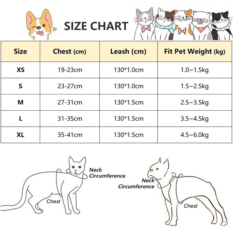 Σετ λουριών και λουριών για σκύλους για κατοικίδια Χαριτωμένο ρυθμιζόμενο λουρί για κουτάβι Χωρίς έλξη για υπαίθριο ταξίδι Μικρό σκύλο Αξεσουάρ για κατοικίδια Chihuahua York