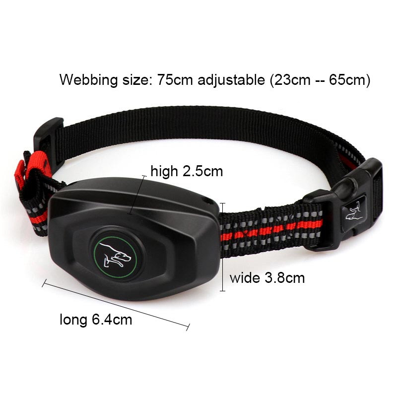 Dispozitiv de dresaj pentru câini cu telecomandă de 600 m, oprire automată a lătratului, guler de șoc electric, reîncărcabil, impermeabil, pentru dresaj pentru câini