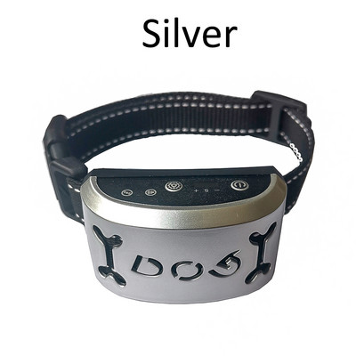 Intelligentne koeratreeningu kaelarihm USB-laetav haukumisvastane Ultraheli haukumisvastane kaelarihm veekindlad koeratarbed