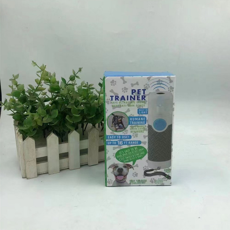 Νέος εκπαιδευτής σκύλων, εκπαιδευτής σκύλων με υπερήχους, φορητός εκπαιδευτής σκύλων για να σταματήσει το γάβγισμα, απωθητικό σκύλων κατά του γαβγίσματος σκύλων