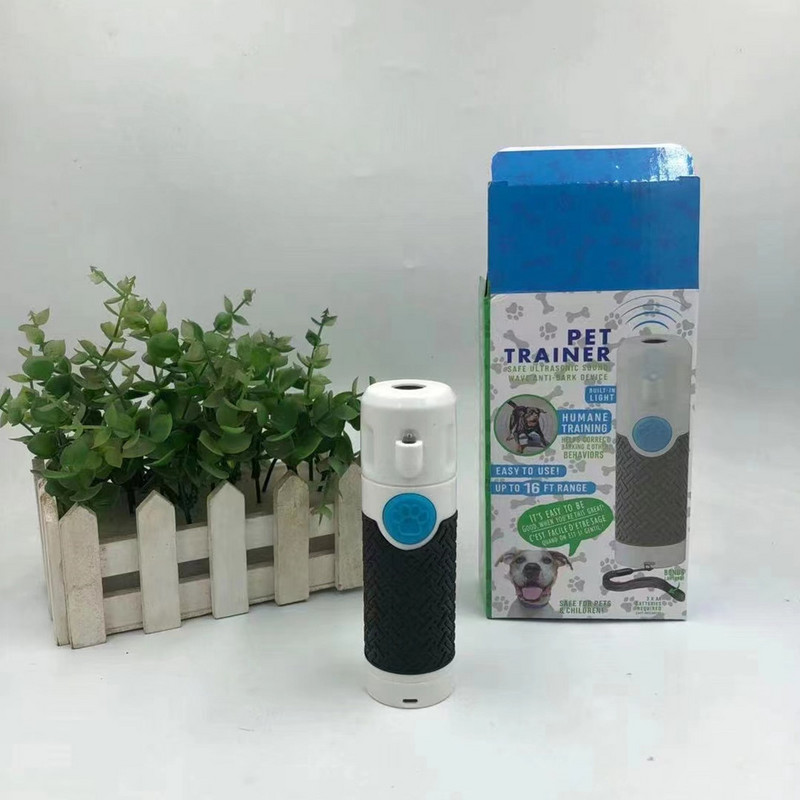 Νέος εκπαιδευτής σκύλων, εκπαιδευτής σκύλων με υπερήχους, φορητός εκπαιδευτής σκύλων για να σταματήσει το γάβγισμα, απωθητικό σκύλων κατά του γαβγίσματος σκύλων