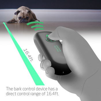 Ултразвуково устройство против лай Pet Dog Anti Barking Control Акумулаторен Dog Repeller Trainer Training Bark Deterrent