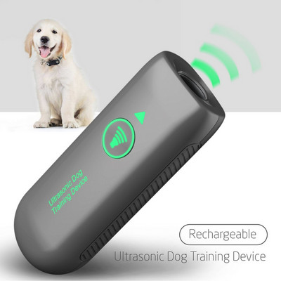 Ултразвуково устройство против лай Pet Dog Anti Barking Control Акумулаторен Dog Repeller Trainer Training Bark Deterrent