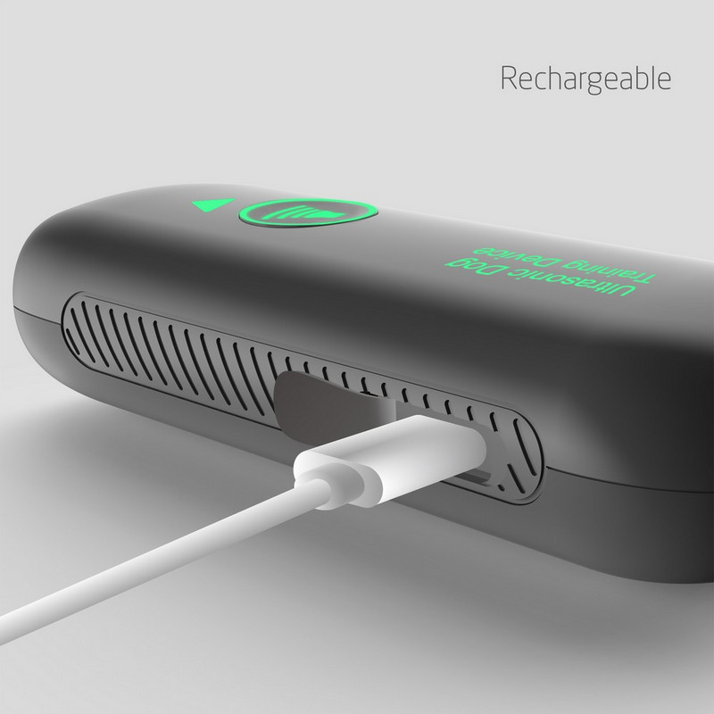 Ultraheli haukumisvastane seade Lemmikloomakoerte haukumisvastane kontroll Laetav koerte tõrjuja treener, treeniv haukumistõrjevahend