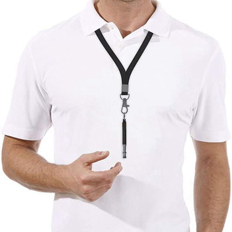 Ultrazvučna zviždaljka za dresuru pasa od 5 kom za prisjećanje i kontrolu lajanja, s remenom za vrpcu Profesionalne zviždaljke za pse