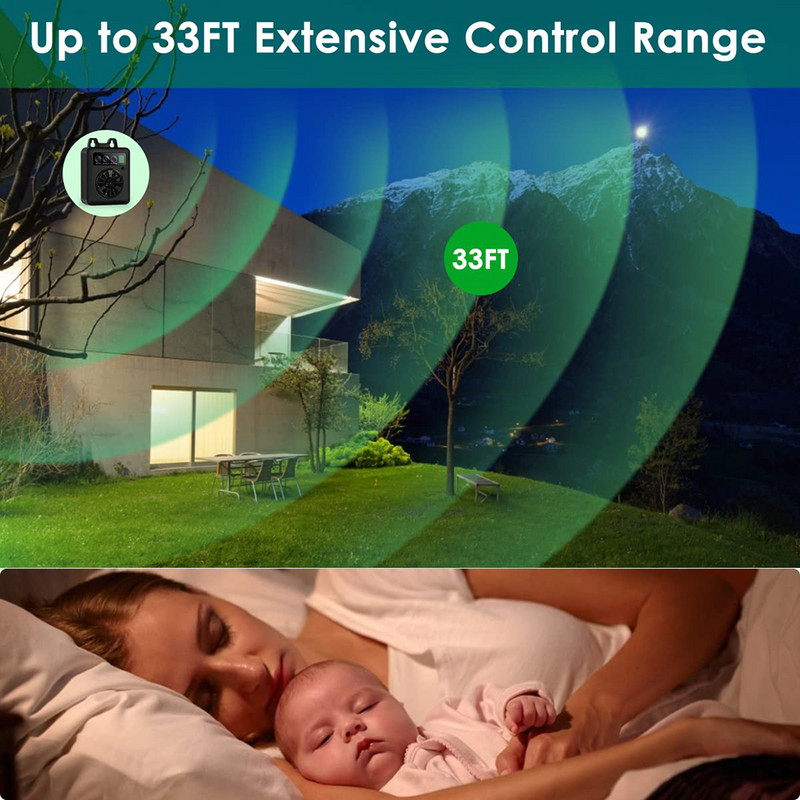 Šuns lojimo valdymo įtaisas 50 pėdų nuotolio sustabdymo lojimo naminių šunų ultragarsinis lojimo kontrolės įrenginys, saugus visiems šunims be lojimo dresūros įrenginys