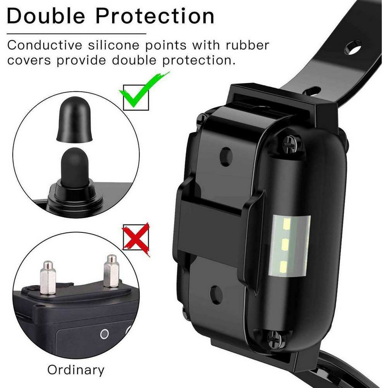 Odbojnik pasa za kućne ljubimce Uređaj za odvikavanje od lajanja i zaustavljanja lajanja Trener za odgoj Vibraciona ogrlica protiv lajanja Ultrazvučni pribor za kućne ljubimce