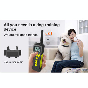 Εξοπλισμός Εκπαίδευσης για 1 Σκύλος Πώμα Barking σε Αδιάβροχο Με Κολάρο 3 Μοντέλων