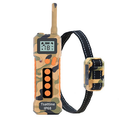 Νέο τηλεχειριστήριο ηλεκτρικό σοκ εκπαιδευτή σκύλων Υπερηχητικό μεγάλο, μεσαίο και μικρό πώμα αποφλοίωσης σκύλου κολάρο κατοικίδιων ζώων