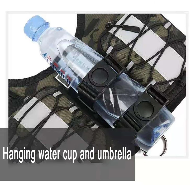 Taktički pojas za pse, ruksak, najlonski prsluk za dresuru kućnih ljubimaca s ruksakom za samostalno nošenje, pojas za pse za male srednje velike pse