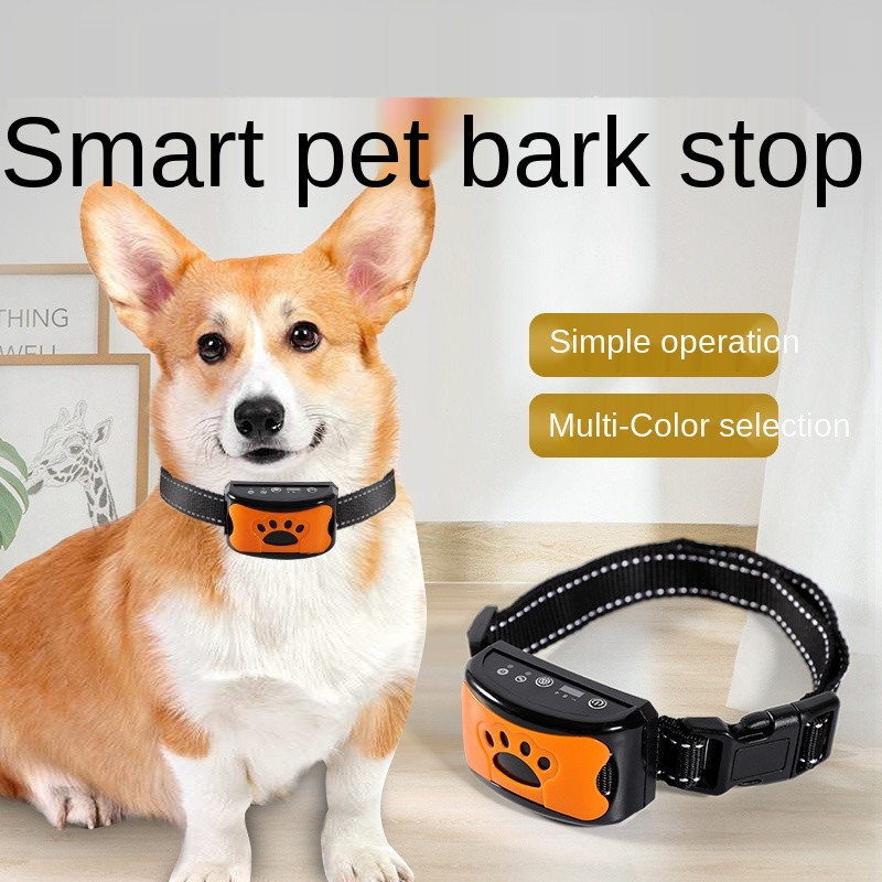2021 Prevenirea lătratului pentru animale de companie Control automat al lătratului pentru câini Guler de șoc electric