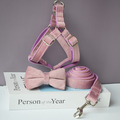 Εξατομικευμένα λουριά στήθους σκύλου με χαραγμένη πινακίδα για μικρά μεσαία μεγάλα σκυλιά Pitbull Pug Cocker Spaniel flannelette05