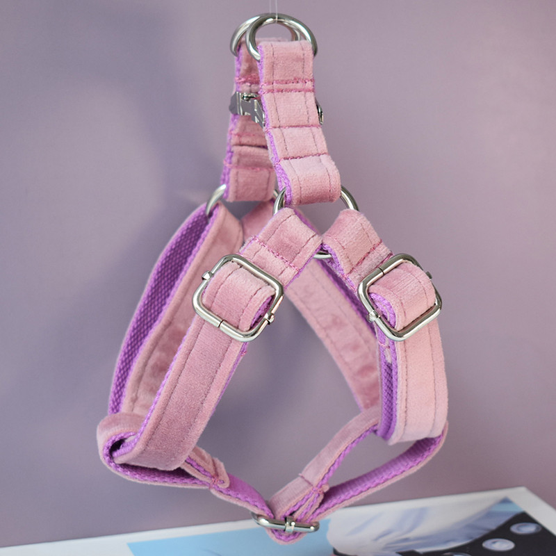 Εξατομικευμένα λουριά στήθους σκύλου με χαραγμένη πινακίδα για μικρά μεσαία μεγάλα σκυλιά Pitbull Pug Cocker Spaniel flannelette05