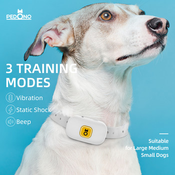 500 м дистанционен нашийник за обучение на кучета против лай, акумулаторен, водоустойчив, интелигентен автоматичен нашийник за малки, средни и големи домашни кучета