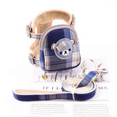 Τσάντα με λουρί γλυκού σκύλου, Λειτουργικό κολάρο γάτας κατοικίδιων ζώων, λουλούδι, λουλούδι για κουτάβι γατάκι, κρεμαστό λαιμό, εξωτερικό κολάρο κουταβιού για περπάτημα