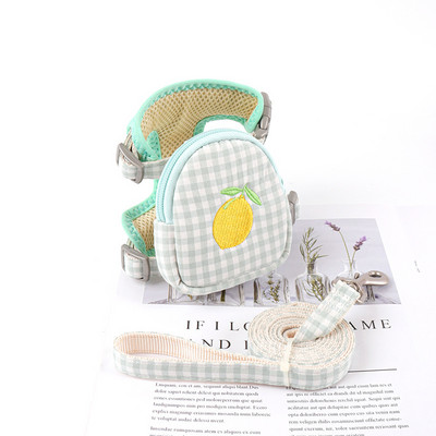 Τσάντα με λουρί γλυκού σκύλου, Λειτουργικό κολάρο γάτας κατοικίδιων ζώων, λουλούδι, λουλούδι για κουτάβι γατάκι, κρεμαστό λαιμό, εξωτερικό κολάρο κουταβιού για περπάτημα