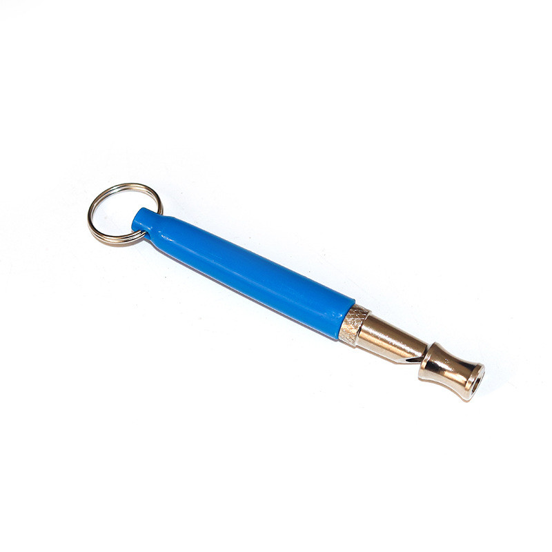 Pikk messingist reguleeritav lemmikloomakoerte treenimisvile Ultraheli üleheli helikõrguse reguleeritav treenimistarbed koduloomakoertele