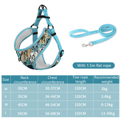 Suņiem kucēnu zirglietas Apkakles siksna Kaķu suns Regulējama Veste Pastaigas Pavada Atstarojoša Elpojoša Tīkla Siksna Mazam Vidējam Mājas Suņiem