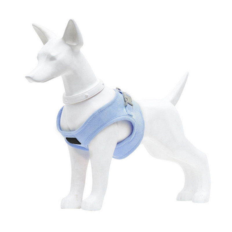 Oprtač za male pse s povodcem, sigurnosna mreža, prozračna traka za prsa, ovratnik za mačiće, mačke, čivave, mopse, buldoge, mačke, prsluk