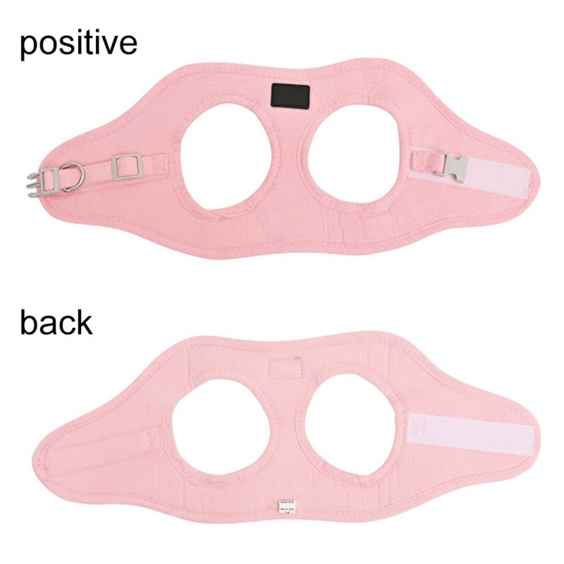 Oprtač za male pse s povodcem, sigurnosna mreža, prozračna traka za prsa, ovratnik za mačiće, mačke, čivave, mopse, buldoge, mačke, prsluk