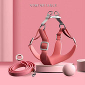 Oprsnica za pse od jelenje kože s uzicom Ljetni podesivi reflektirajući prsluk za kućne ljubimce Oprsnica za štene za hodanje za male srednje pse