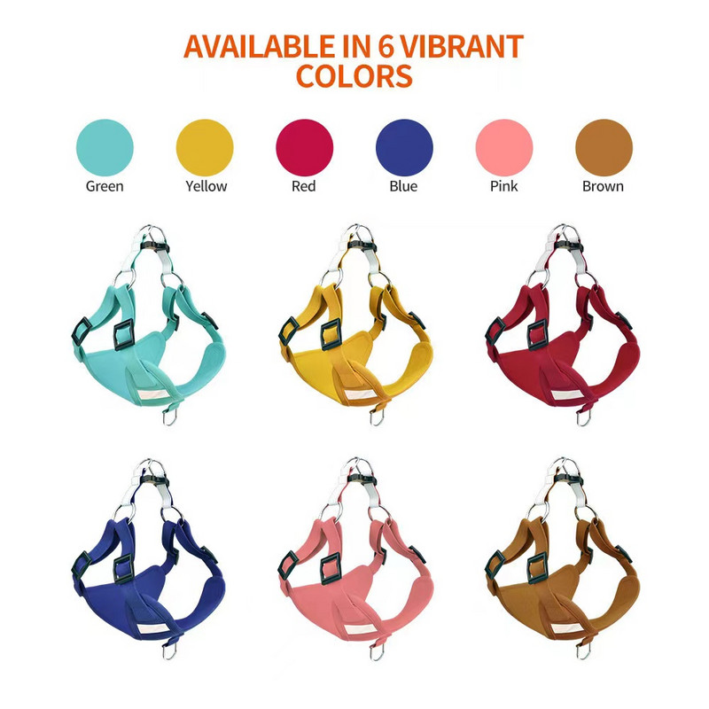 Oprsnica za pse od jelenje kože s uzicom Ljetni podesivi reflektirajući prsluk za kućne ljubimce Oprsnica za štene za hodanje za male srednje pse