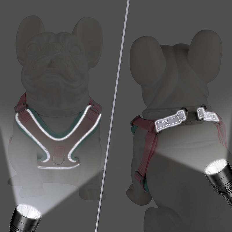 Reflektirajući veliki pojas za pse, uzica, štene, mačji pojas, uže, vanjski podesivi prsluk za pse, pribor za kućne ljubimce za male srednje velike pse