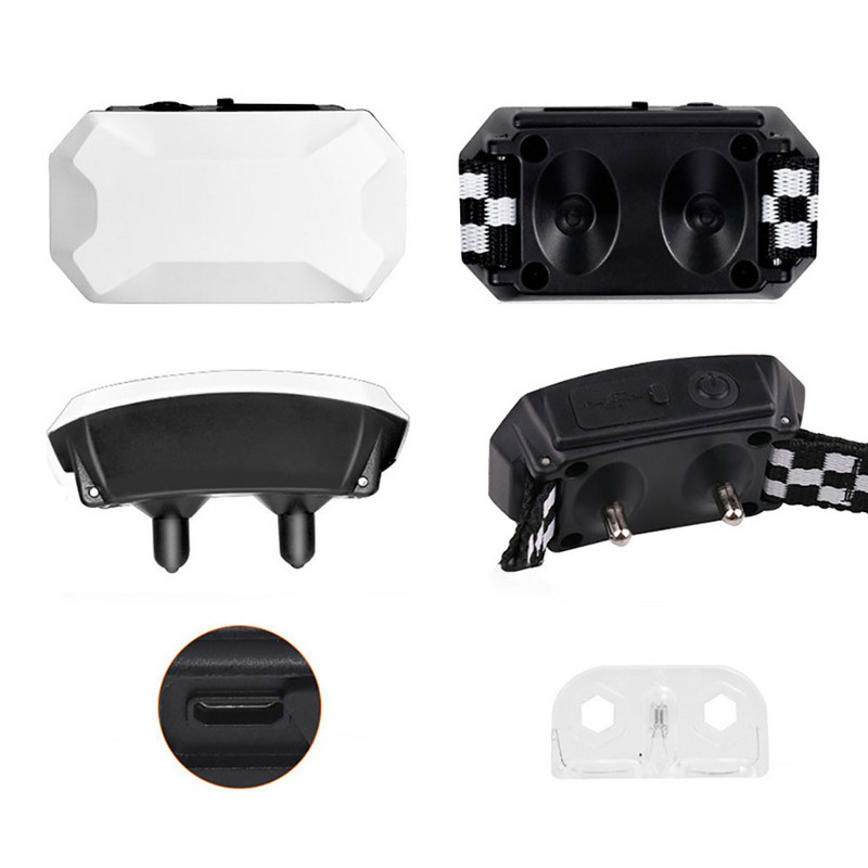 10 gb. suņu apmācības kaklasiksna ar tālvadības pulti 2600 ft diapazona tālvadības pulti pīkstienu, skaņas, trieciena un gaismas uztvērēju ar regulējamu jostu