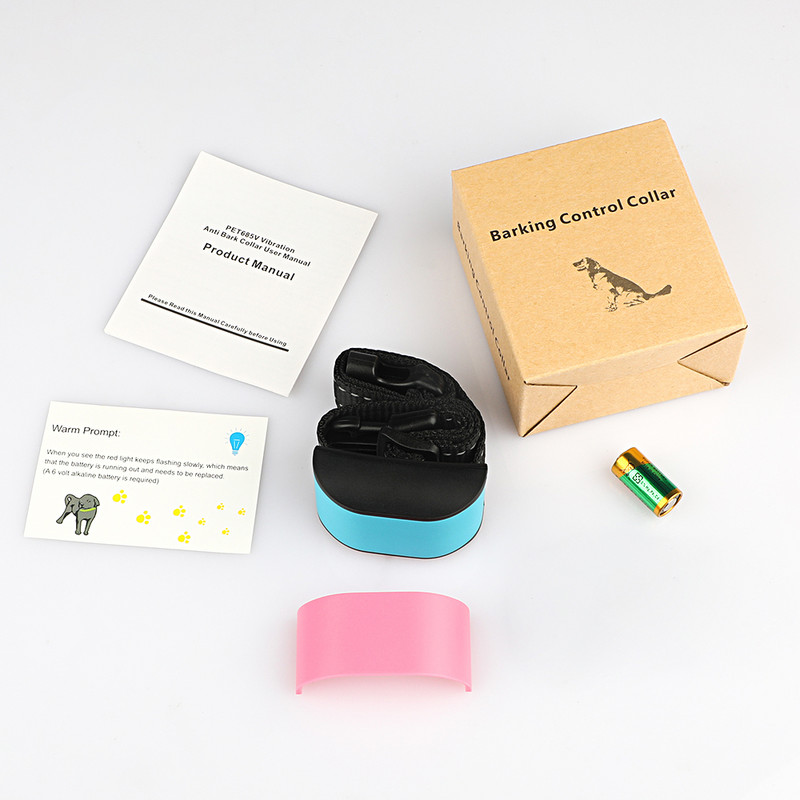 MASBRILL ogrlica za lajanje pasa Bez šoka i boli Punjiva ogrlica za lajanje Visoko učinkovita ogrlica s uređajem protiv lajanja, sigurna od vibracija