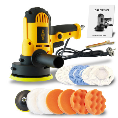 220V / 110V 600W elektrinis automobilių poliravimo aparatas 3500 aps./min. Automatinis poliravimo staklės Šlifuoklis Maži nešiojami poliravimo vaškavimo įrankiai
