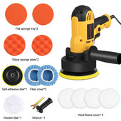 Μηχάνημα αυτόματης στίλβωσης 220V 700W Ηλεκτρικό γυαλιστικό αυτοκινήτου 3700rpm Μηχάνημα αυτόματης στίλβωσης Μεταβλητής ταχύτητας Τριβείο Μικρά φορητά εργαλεία αποτρίχωσης λούστρου