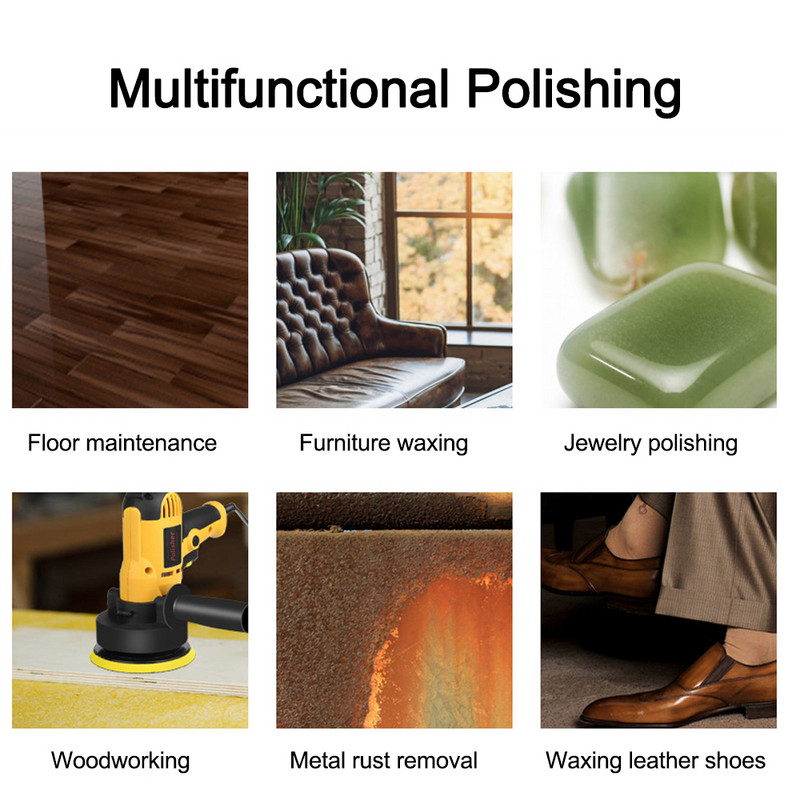Μηχάνημα αυτόματης στίλβωσης 220V 700W Ηλεκτρικό γυαλιστικό αυτοκινήτου 3700rpm Μηχάνημα αυτόματης στίλβωσης Μεταβλητής ταχύτητας Τριβείο Μικρά φορητά εργαλεία αποτρίχωσης λούστρου