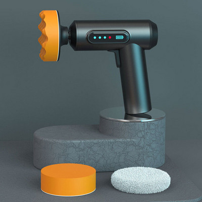 Ασύρματο ηλεκτρικό μηχάνημα γυαλίσματος αυτοκινήτου Επαναφορτιζόμενο γυαλιστικό USB για καθαρισμό αμαξώματος αυτοκινήτου Επισκευή κερί Προσαρμογή ταχυτήτων PowerTool