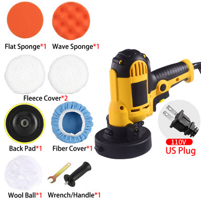 700 W poliravimo mašina Elektrinė daugiafunkcė automobilių poliravimo mašina su greičio reguliavimu Šlifavimo vaškavimo elektriniai įrankiai