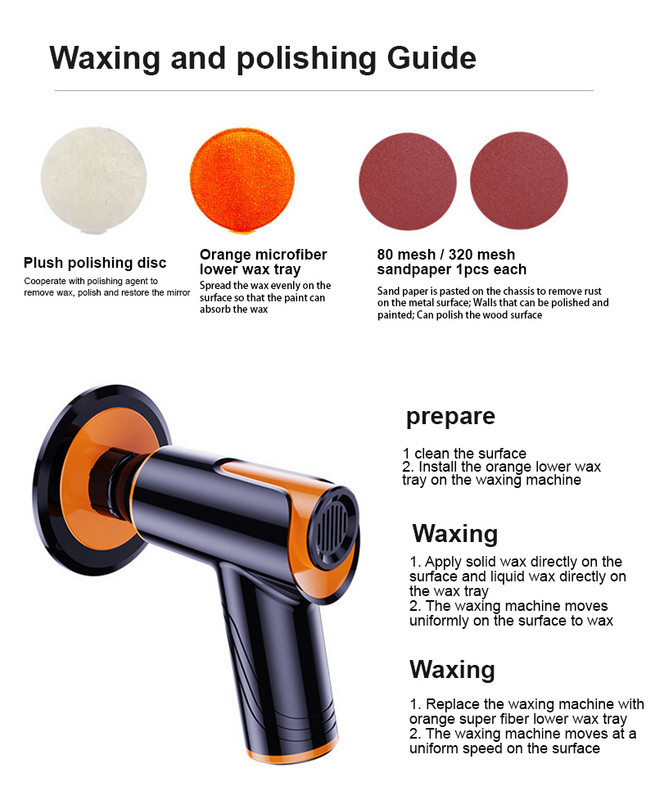 Autode poleerimismasin Auto käeshoitav vahamismasin Beauty Sealing Glaze Vahatamine Poleerimismasin Marmorpõranda vahamismasin