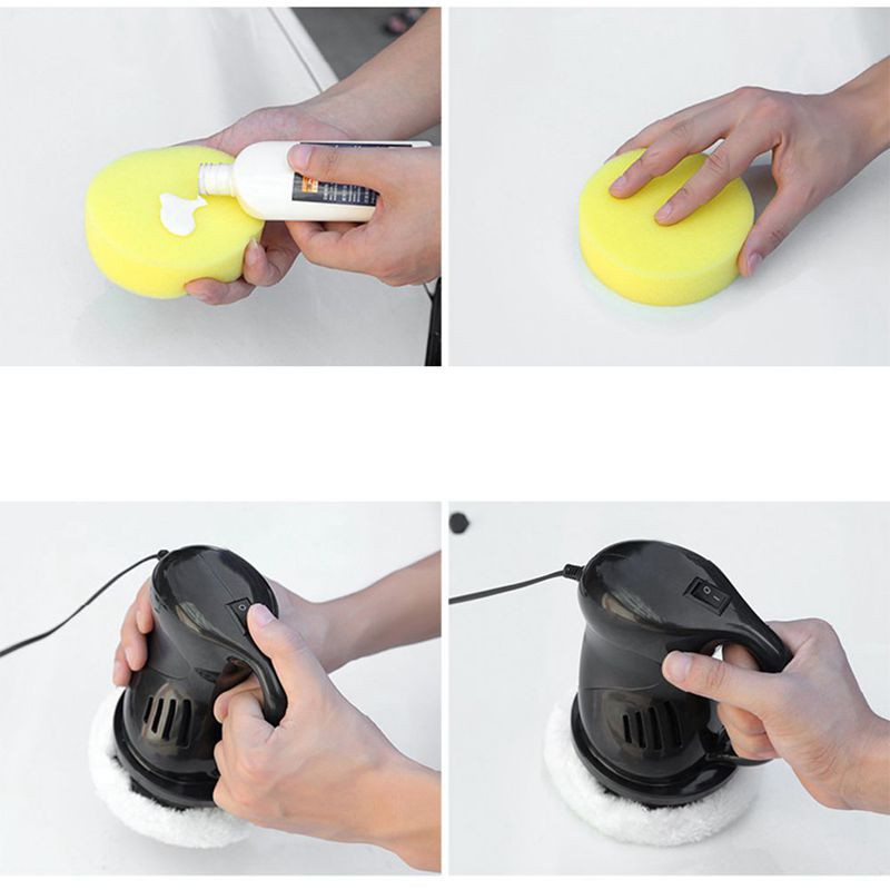 Mini mașină de lustruit mașină DC12V 40W Mașină de epilat cu ceară Vopsea lucioasă electrică Power Scratch Remove Beauty Care Repair Polish