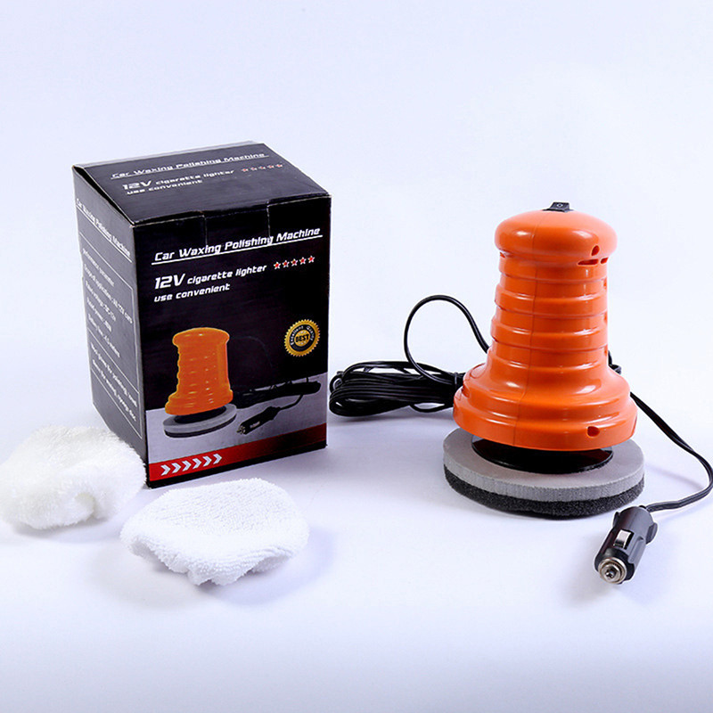 Automobilio buferio poliravimo rinkinys 12V Cigarečių žiebtuvėlis automobilių poliravimo vaškas, skirtas automobilio įbrėžimams pašalinti, automobilio / keramikos / valties detalėms poliruoti