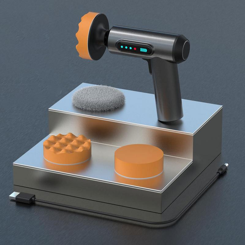 Γυάλισμα αυτοκινήτου 4000mAh Επαναφορτιζόμενο Ηλεκτρικό Ασύρματο Στιλβωτικό Φορητό Γυαλιστερό Γυαλιού Αυτοκινήτου Αποτρίχωσης Επισκευαστικό εργαλείο στίλβωσης για αυτοκίνητο