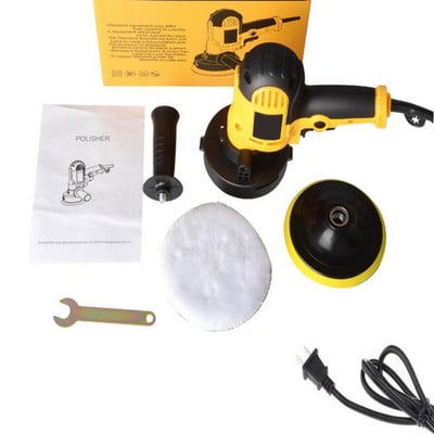 Mașină electrică de lustruit pentru mașină Mașină de lustruit automat Slefuitor cu 6 viteze Instrumente de lustruit cu ceară Mașină de lustruit automată pentru mașină