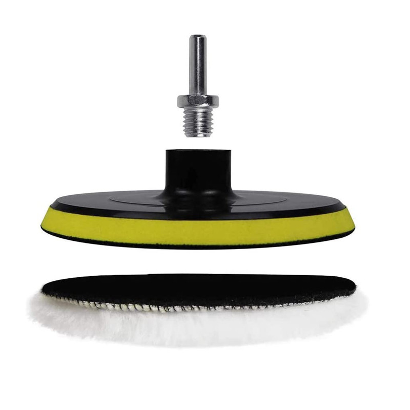 3/4/5 tolline poleerimiskomplekt poleerimispadi auto vahatamine käsn, ketas, villane ratas, auto värvihooldus poleerimispadjad auto vidin