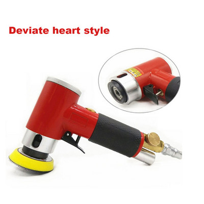 Automobilių poliravimo pneumatinis oro šlifuoklis dažų priežiūros įrankis 2 3 colių 15000 r/min buferio dvigubo veiksmo orbitinio šlifuoklio poliravimo staklės