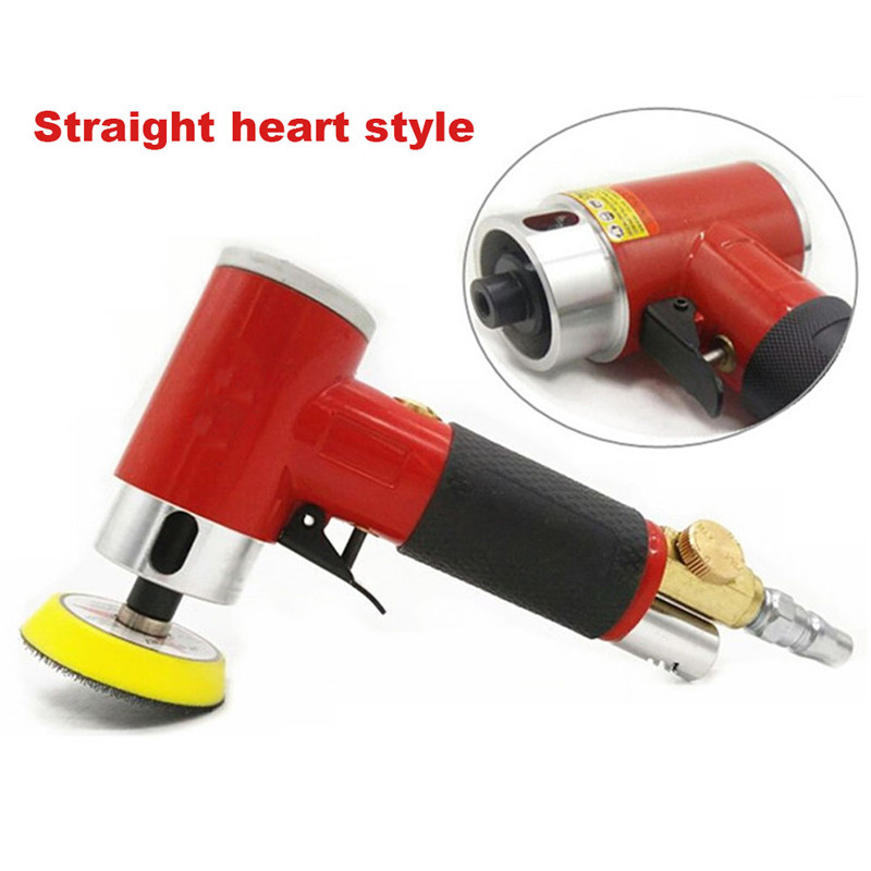 Automobilių poliravimo pneumatinis oro šlifuoklis dažų priežiūros įrankis 2 3 colių 15000 r/min buferio dvigubo veiksmo orbitinio šlifuoklio poliravimo staklės