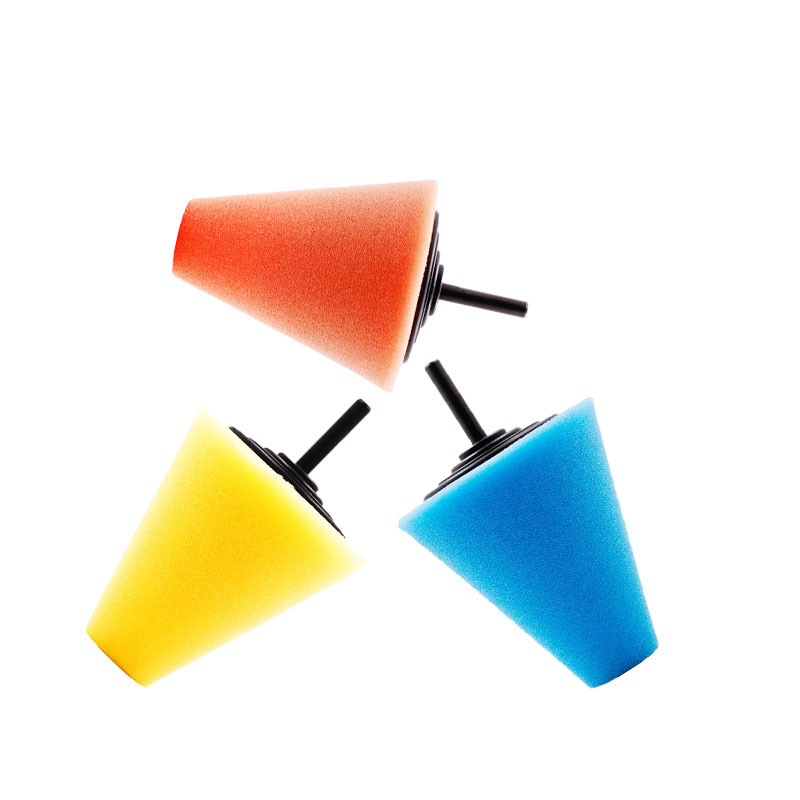 Elektrilise puuri jaoks kasutatav rataste poleerimiskäsn 3-tollise poleerimiskuuliga poleerimiskoonuse auto rummu poleerimiskäsna padjake