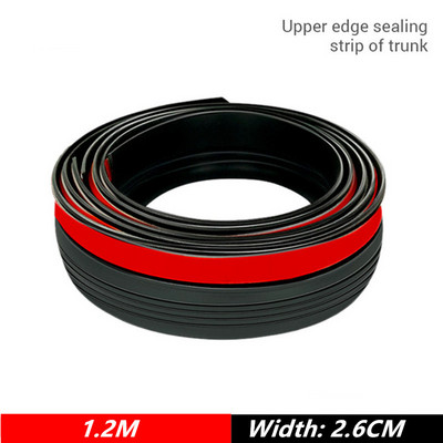 Auto kummist tihendusriba Automaatne pagasiruumi kaane vahe tihendusriba maasturi luukpärale, ülemise serva trimmimine, auto tolmukindel hermeetik